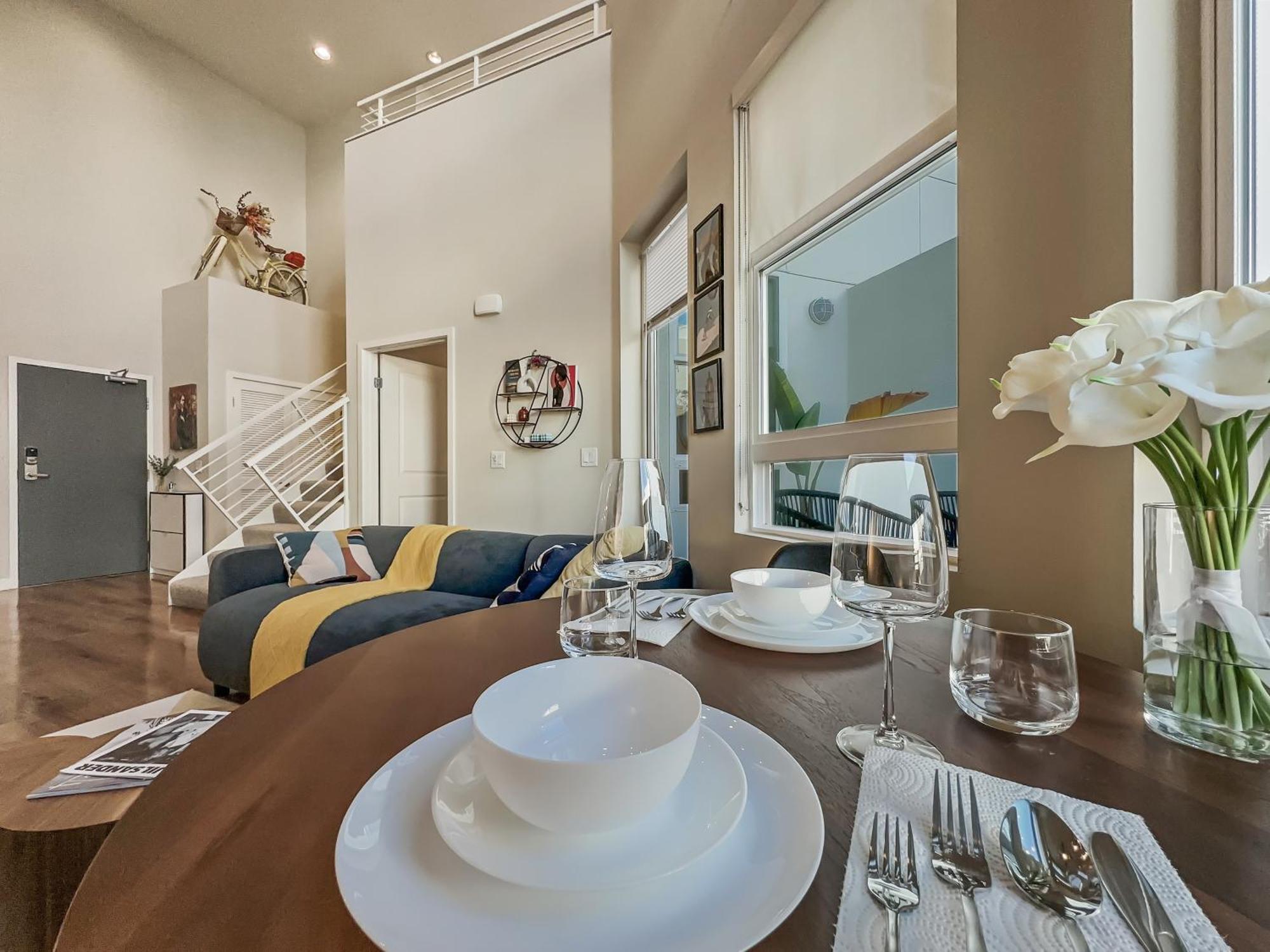 Creative 2 Levels Penthouse Apartment Los Angeles Exterior photo