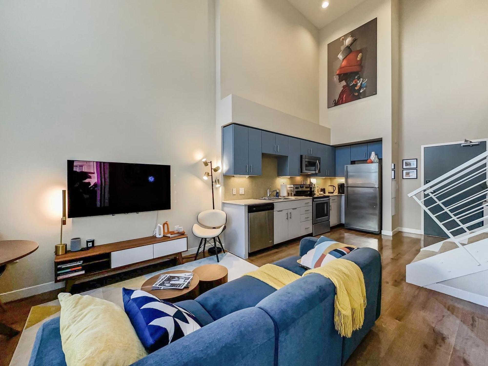 Creative 2 Levels Penthouse Apartment Los Angeles Exterior photo